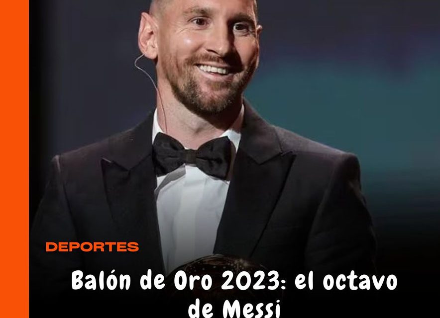 Lionel Messi gana su octavo Balón de Oro